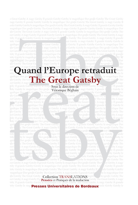 Quand l'Europe retraduit The Great Gatsby