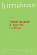 Penser la peine à l'âge des Lumières - Lumières 20