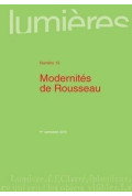 Modernités de Rousseau - Lumières 15