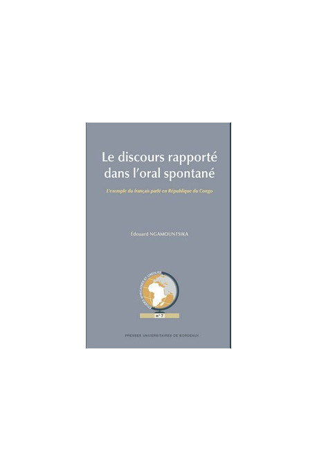 Le français en république du Congo - Article 1