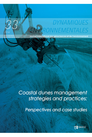 Coastal dunes management strategies and practices : perspectives and case studies - Dynamiques Environnementales 33