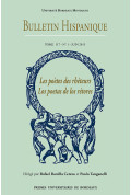 Bulletin Hispanique - Tome 117 - Juin 2015 - N° 1