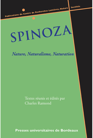 Spinoza - Nature, Naturalisme, Naturation