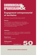 Engagement entrepreneurial et territoires 