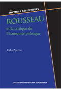 Rousseau et la critique de l\'économie politique