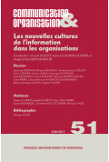 Les nouvelles cultures de l’information dans les organisations