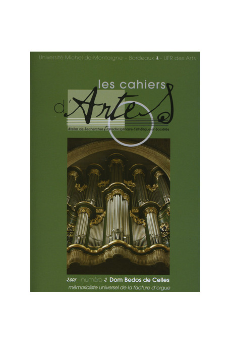 (COLLECTIF)Dom Bedos de Celles. Mémorialiste universel de la facture d\'orgue, n° 2