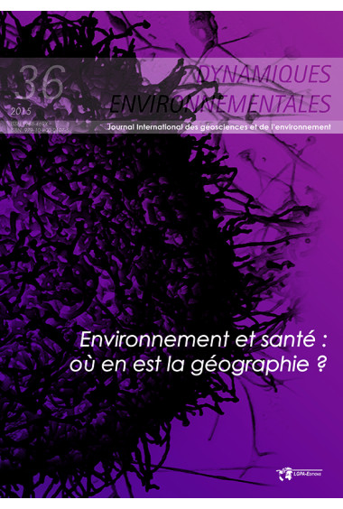 Environnement et santé : où en est la géographie ?