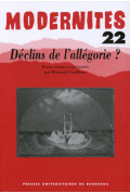 VOUILLOUX (Bernard)Déclins de l'allégorie ? – Modernités 22