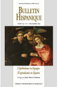 Bulletin Hispanique - Tome 122 - N° 2 - Décembre 2020 - L’épithalame en Espagne