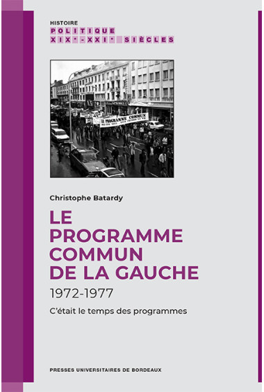 Le Programme commun de la gauche