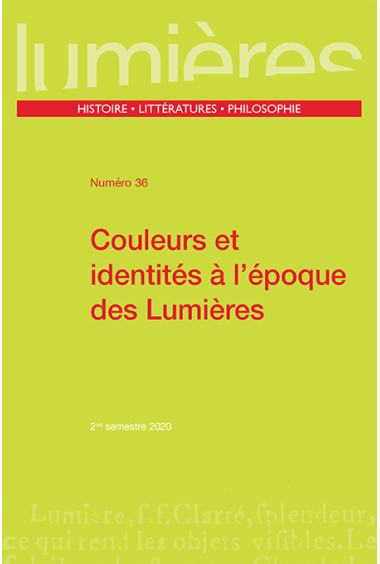 Couleurs et identités à l\'époque des Lumières