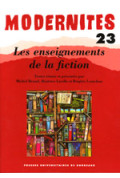 (COLLECTIF) Les enseignements de la fiction – Modernités 23