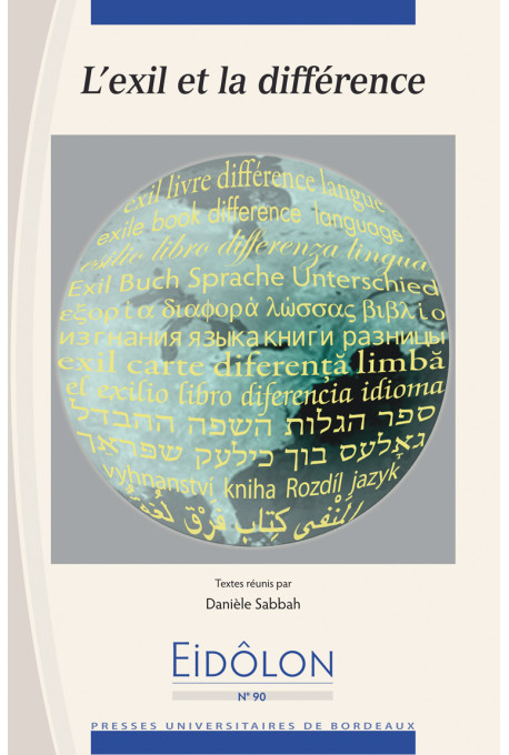 SABBAH (Danièle)Exil et la différence(L'), n°90