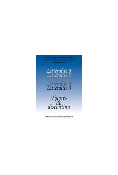 LY (Nadine)\nFigures du discontinu - Littéralité numéro 5