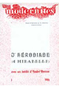 (COLLECTIF) D'Hérodiade à Mirabelle – Modernités 1