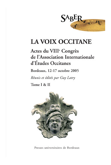 LATRY (Guy)\nLa voix occitane (2 tomes)