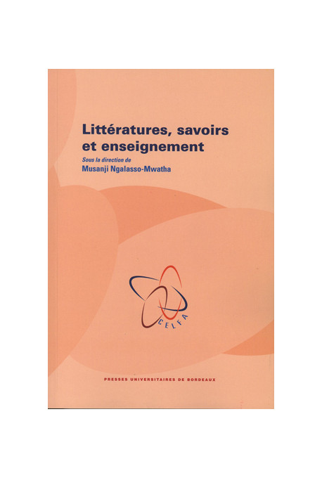 NGALASSO-MWATHA (Musanji) Littératures, savoirs et enseignement