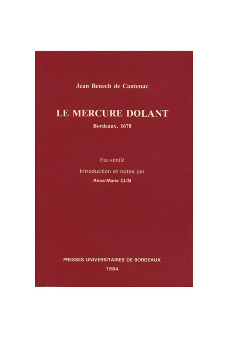 BENECH de CANTENAC (Jean)\nMercure Dolant (Le)