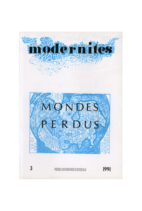 (COLLECTIF)Mondes perdus – Modernités 3