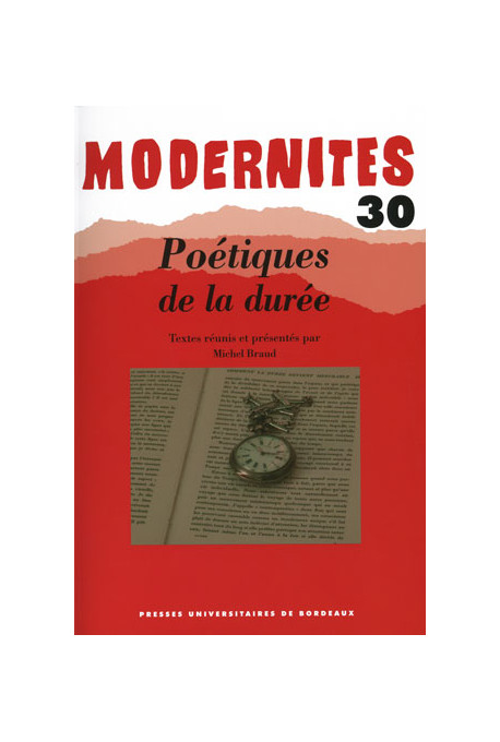 (COLLECTIF)Poétiques de la durée, n°30