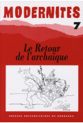 VADÉ (Yves) Le retour à l\'archaïque – Modernités 7