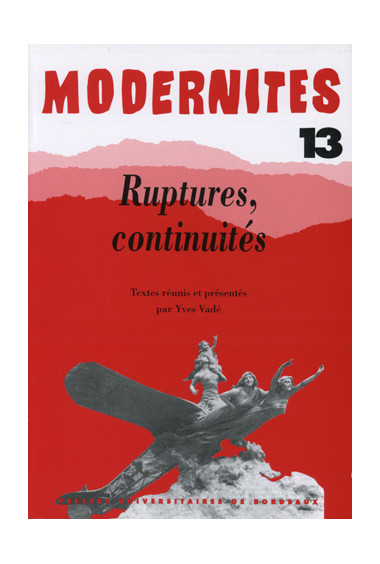 VADÉ (Yves)Ruptures, continuités, n° 13