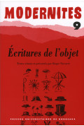 NAVARRI (Roger)Écritures de l\'objet – Modernités 9