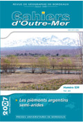 Collectif  NUMERO 239 Les piémonts argentins semi-arides