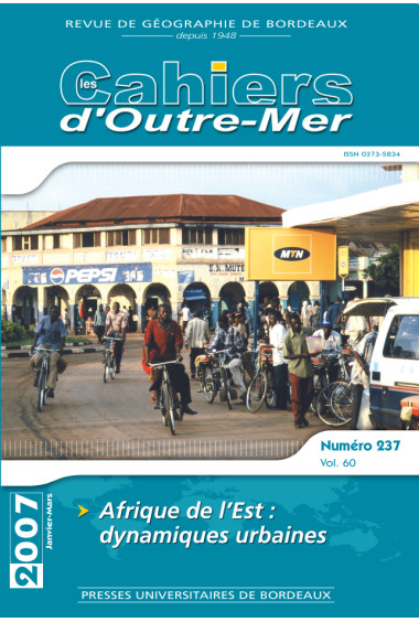 NUMERO 237 Afrique de l\'Est : Dynamiques urbaines