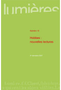 Hobbes : nouvelles lectures n°10