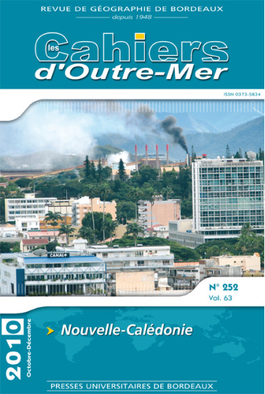 Nouvelle-Calédonie - Les Cahiers d'Outre-Mer 252