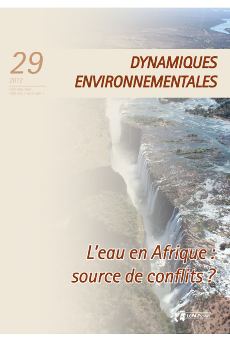 L'eau en Afrique: source de conflits? - Dynamiques Environnementales 29