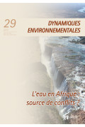 L'eau en Afrique: source de conflits? - Dynamiques Environnementales 29