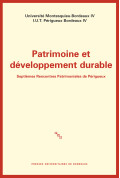 Patrimoine et développement durable