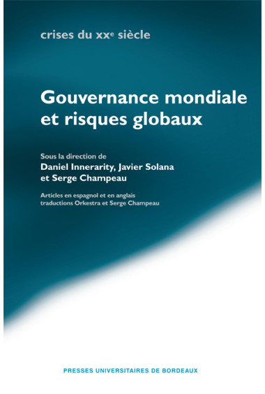 Gouvernance mondiale et risques globaux