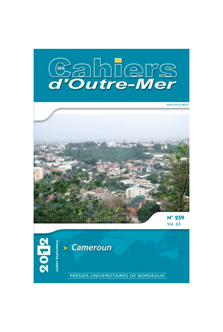 Cameroun - Les Cahiers d'Outre-Mer 259